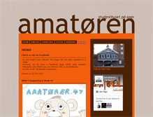 Tablet Screenshot of amatoren.no